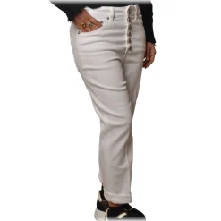 Dondup - Trousers Model Koons iwith Five Pockets - Brown - Trousers - Luxury Exclusive Collection - Avvenice^ Trousers