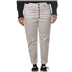 Dondup - Trousers Model Koons iwith Five Pockets - Brown - Trousers - Luxury Exclusive Collection - Avvenice^ Trousers
