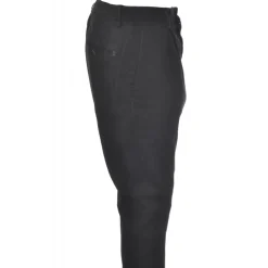 Dondup - Tyler Trousers with Welt Pockets on The Back - Black - Trousers - Luxury Exclusive Collection - Avvenice^ Trousers