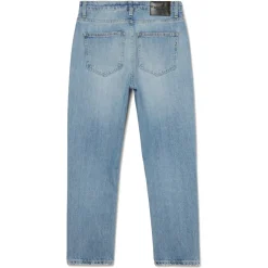 Dondup - Unwashed Canvas Cropped Jeans - Blue - Trousers - Luxury Exclusive Collection - Avvenice^ Trousers