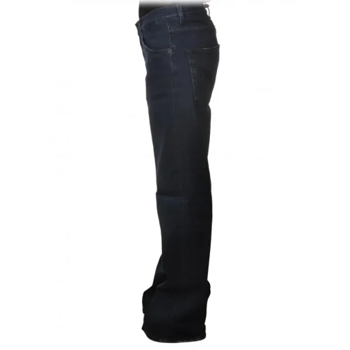 Dondup - Wide Leg Model Jeans with High Waist - Blue - Trousers - Luxury Exclusive Collection - Avvenice^ Trousers