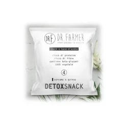 Dr. Farmer - Biodetox Snack - Curcuma and Quinoa - 6 Pieces - 100 % Organic - 100 % Italian - 100 % Vegan - Organic Snack - Avvenice^ Bread & Derivatives
