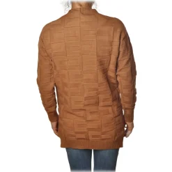 Elisabetta Franchi - Cardigan with Jewel Buttons - Mou - Pullover - Made in Italy - Luxury Exclusive Collection - Avvenice^ Knitwears