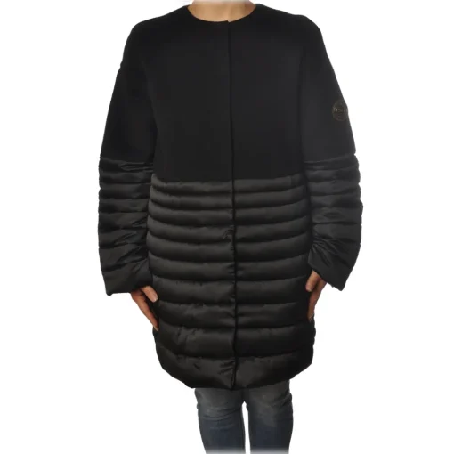 Elisabetta Franchi - Chanel Coat - Black - Jacket - Made in Italy - Luxury Exclusive Collection - Avvenice^ Jackets