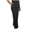 Elisabetta Franchi - High Waisted Wide Leg Trousers - Black - Trousers - Made in Italy - Luxury Exclusive Collection - Avvenice^ Trousers