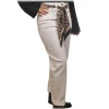 Elisabetta Franchi - Jeans with Removable Logo Ribbon Belt - White - Trousers - Made in Italy - Luxury Exclusive Collection - Avvenice^ Trousers