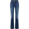 Elisabetta Franchi - Light Canvas Wide Leg Jeans - Blue - Trousers - Made in Italy - Luxury Exclusive Collection - Avvenice