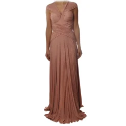 Elisabetta Franchi - Long Model with Bodice - Pink - Dress - Made in Italy - Luxury Exclusive Collection - Avvenice^ Jackets | Dresses