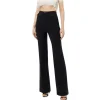 Elisabetta Franchi - Palazzo Trousers with Strap - Black - Trousers - Made in Italy - Luxury Exclusive Collection - Avvenice