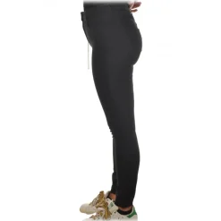 Elisabetta Franchi - Trousers with Gold-Colored Metal Chain - Black - Trousers - Made in Italy - Luxury Exclusive Collection - Avvenice