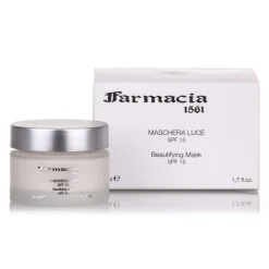 Farmacia SS. Annunziata 1561 - Light Mask SPF15 - Firming and Reshaping, Returns the Natural Shine and Elasticity to the Skin - Avvenice^ Natural Cosmetics