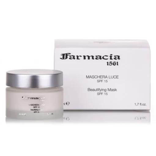 Farmacia SS. Annunziata 1561 - Light Mask SPF15 - Firming and Reshaping, Returns the Natural Shine and Elasticity to the Skin - Avvenice^ Natural Cosmetics