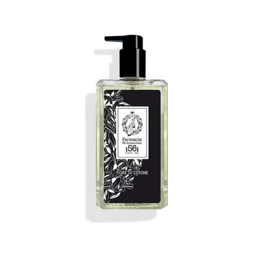 Farmacia SS. Annunziata 1561 - Shower Gel Fiore di Cotone - Bath and Shower - Ancient Florence - 500 ml - Avvenice^ Natural Cosmetics