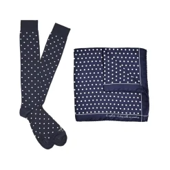 Fefe Napoli Fefè Napoli - Blue Pois Gift Box - Gift Box - Handmade in Italy - Luxury Exclusive Collection - Avvenice^ Accessories