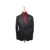 Fefe Napoli Fefè Napoli - Lanapoli Quadri Blue Black Jacket - Jackets - Handmade in Italy - Luxury Exclusive Collection - Avvenice^ Jackets