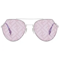 Fendi - Eyeline - Aviator Sunglasses - Purple - Sunglasses - Eyewear - Avvenice