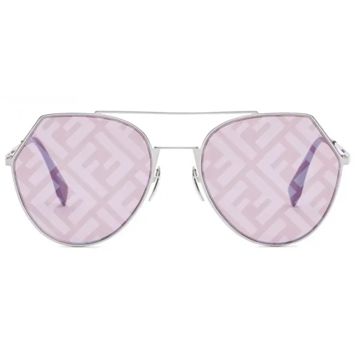 Fendi - Eyeline - Aviator Sunglasses - Purple - Sunglasses - Eyewear - Avvenice