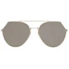 Fendi - Eyeline - Soft Gold Rounded Sunglasses - Sunglasses - Eyewear - Avvenice^ Sunglasses & Eyewear