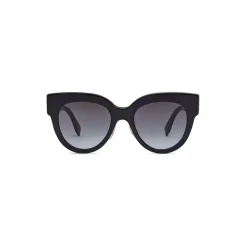 Fendi - F is - Cat Eye Sunglasses - Black - Sunglasses - Eyewear - Avvenice