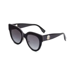 Fendi - F is - Cat Eye Sunglasses - Black - Sunglasses - Eyewear - Avvenice