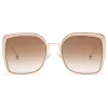 Fendi - F is - Copper Square Oversize Sunglasses - Sunglasses - Eyewear - Avvenice^ Sunglasses & Eyewear