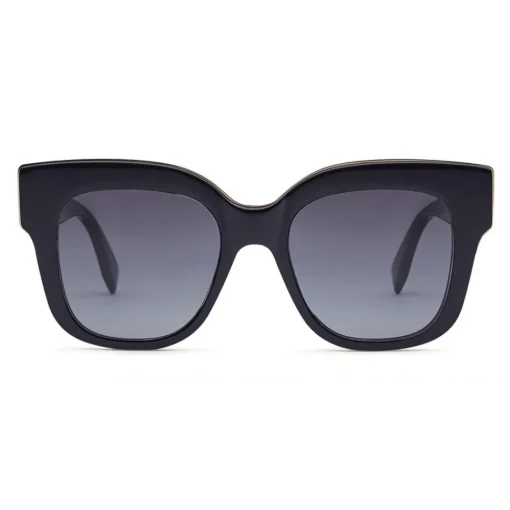 Fendi - F is - Square Sunglasses - Black - Sunglasses - Eyewear - Avvenice^ Sunglasses & Eyewear