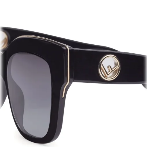 Fendi - F is - Square Sunglasses - Black - Sunglasses - Eyewear - Avvenice^ Sunglasses & Eyewear