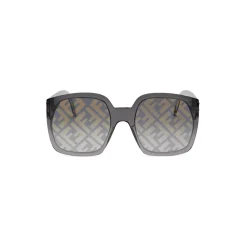 Fendi - Dawn - Oversize Square Sunglasses - Black - Sunglasses - Eyewear - Avvenice^ Sunglasses & Eyewear