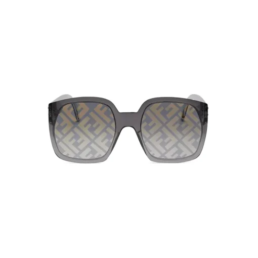 Fendi - Dawn - Oversize Square Sunglasses - Black - Sunglasses - Eyewear - Avvenice^ Sunglasses & Eyewear