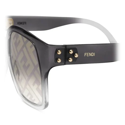 Fendi - Dawn - Oversize Square Sunglasses - Black - Sunglasses - Eyewear - Avvenice^ Sunglasses & Eyewear
