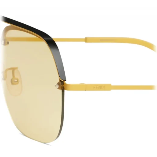 Fendi - Pack - Pilot Sunglasses - Yellow - Sunglasses - Eyewear - Avvenice^ Sunglasses & Eyewear