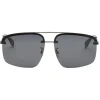 Fendi - Pack - Rectangular Sunglasses - Black - Sunglasses - Eyewear - Avvenice^ Sunglasses & Eyewear