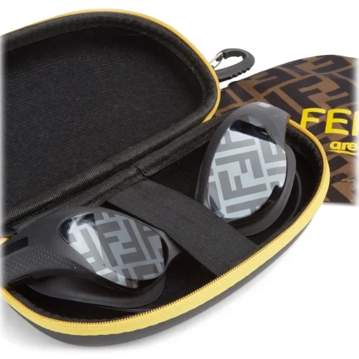 Fendi - Swim - Fashion Show Swim Goggles - Black - Sunglasses - Eyewear - Avvenice