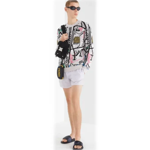 Fendi - Swim - Fashion Show Swim Goggles - Black - Sunglasses - Eyewear - Avvenice