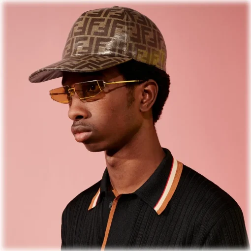Fendi - Fiend - Cat Eye Sunglasses - Gold Brown - Sunglasses - Eyewear - Avvenice^ Sunglasses & Eyewear