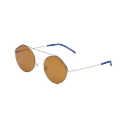 Fendi - Fiend - Round Pilot Sunglasses - Gold Blue - Sunglasses - Eyewear - Avvenice^ Sunglasses & Eyewear
