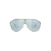 Fendi - FF Family - Shield Sunglasses - Gold light Blue - Sunglasses - Eyewear - Avvenice
