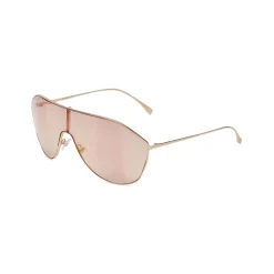 Fendi - FF Family - Shield Sunglasses - Pink - Sunglasses - Eyewear - Avvenice