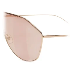 Fendi - FF Family - Shield Sunglasses - Pink - Sunglasses - Eyewear - Avvenice