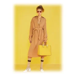Fendi - FF Family - Square Caravan Sunglasses - Gold Orange - Sunglasses - Eyewear - Avvenice^ Sunglasses & Eyewear