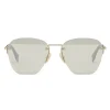 Fendi - FF- Rimless Sunglasses - Gold - Sunglasses - Eyewear - Avvenice