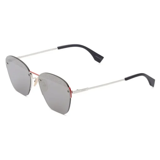 Fendi - FF- Rimless Sunglasses - Palladium - Sunglasses - Eyewear - Avvenice^ Sunglasses & Eyewear