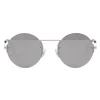 Fendi - FF- Round Sunglasses - Palladium - Sunglasses - Eyewear - Avvenice^ Sunglasses & Eyewear