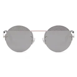 Fendi - FF- Round Sunglasses - Palladium - Sunglasses - Eyewear - Avvenice^ Sunglasses & Eyewear