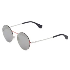 Fendi - FF- Round Sunglasses - Palladium - Sunglasses - Eyewear - Avvenice^ Sunglasses & Eyewear