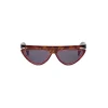 Fendi - Ffluo - Cat Eye Sunglasses - Brown - Sunglasses - Eyewear - Avvenice
