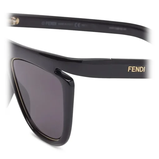 Fendi - Ffluo - Square Sunglasses - Black - Sunglasses - Eyewear - Avvenice^ Sunglasses & Eyewear