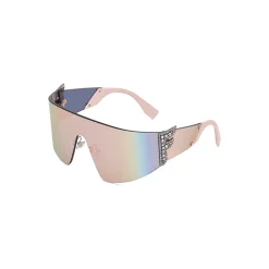Fendi - Ffreedom - Mask Sunglasses - Pink - Sunglasses - Eyewear - Avvenice^ Sunglasses & Eyewear