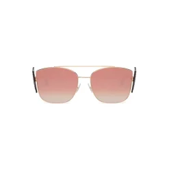 Fendi - Ffreedom - Square Sunglasses - Gold Pink - Sunglasses - Eyewear - Avvenice^ Sunglasses & Eyewear