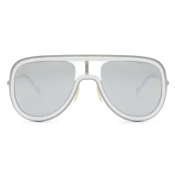 Fendi - Futuristic - Mask Sunglasses - Gold Black - Sunglasses - Eyewear - Avvenice^ Sunglasses & Eyewear